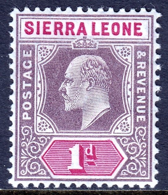 Sierra Leone - Scott #78 - MH - Light crease - SCV $4.50