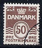 Denmark Scott # 494, used