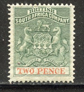 Rhodesia # 3, Mint Hinge. CV $ 28.00