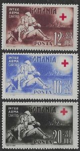 Romania B203-B205  MNH Complete SC $3.00