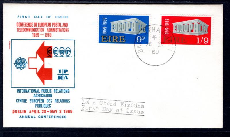 Ireland 270-271 Europa U/A FDC