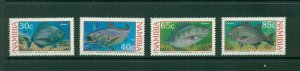 Namibia #755-59 (1994 Coastal Fish set) VFMNH CV $1.80