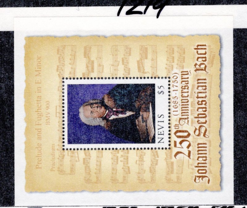 Nevis #1219 MNH - Stamp Souvenir Sheet