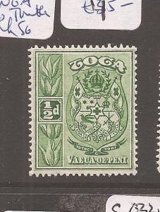 Tonga 1920 Turtle watermark SG 55 MNH (2avk)