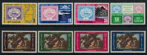 St. Lucia #320-7* NH  CV $3.30
