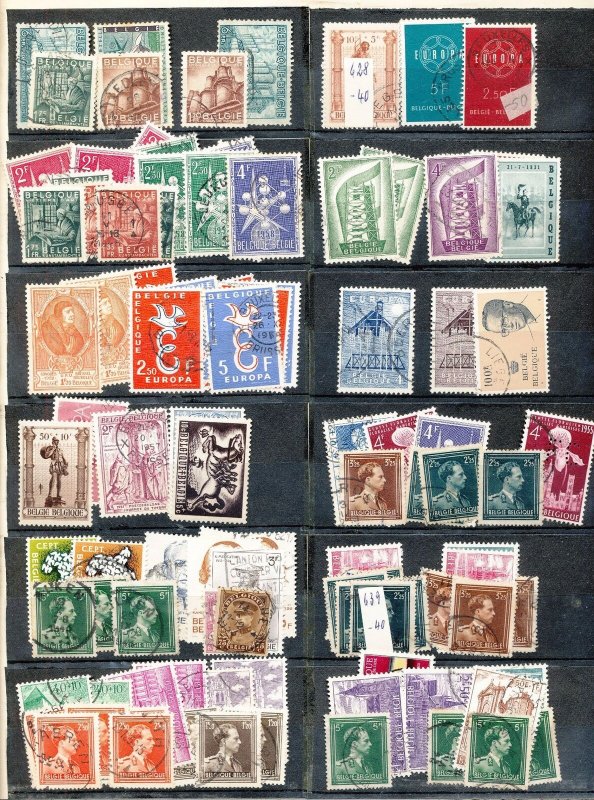 BELGIUM Mid M&U Accumulation Appx 220+ Items (you 00)