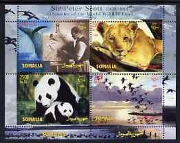 SOMALIA - 2004 - Paintings, Scott - Perf 4v Sheet - MNH - Private Issue