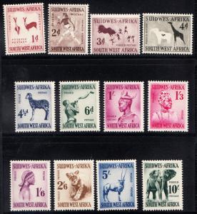 SOUTH WEST AFRICA # 249-260 Mint NH - SG 154-165