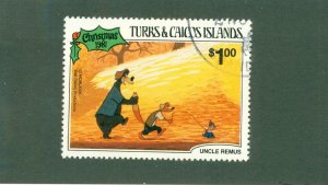 TURKS _ CAICOS 450 USED BIN$ 1.00