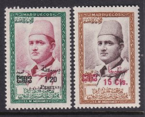 Morocco Northern Zone 21-22 MNH VF