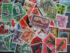 SWITZERLAND collection of 210 different used Semi-postals only! Nice group! 