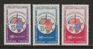 Tunisia Scott Cat # 464-466 Mint NH See Desc