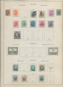 BELGIUM 1850s/1930s M&U Collection (Appx 120 Items) (Ac 1338