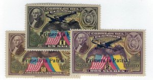 Ecuador SC C61-C63 Mint F-VF SCV$20.00...Worth a Close Look!!