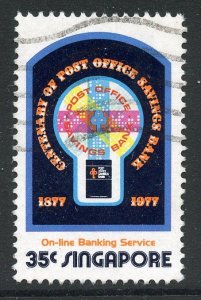 Singapore # 280, Used.