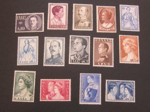 Greece 1956 Sc 587-600 set MNH