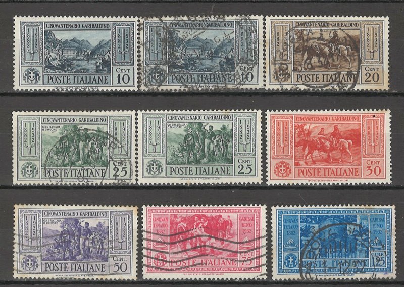 COLLECTION LOT # 4313 ITALY 9 STAMPS 1932 CLEARANCE CV+$25