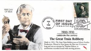 #3182c The Great Train Robbery Dynamite FDC