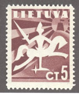 Lithuania, Scott #317, MNH