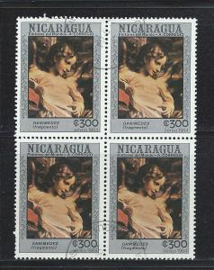 NICARAGUA SC# 1355 F-VF U 1984 BK/4