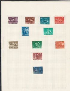 indonesia stamps page ref 16956
