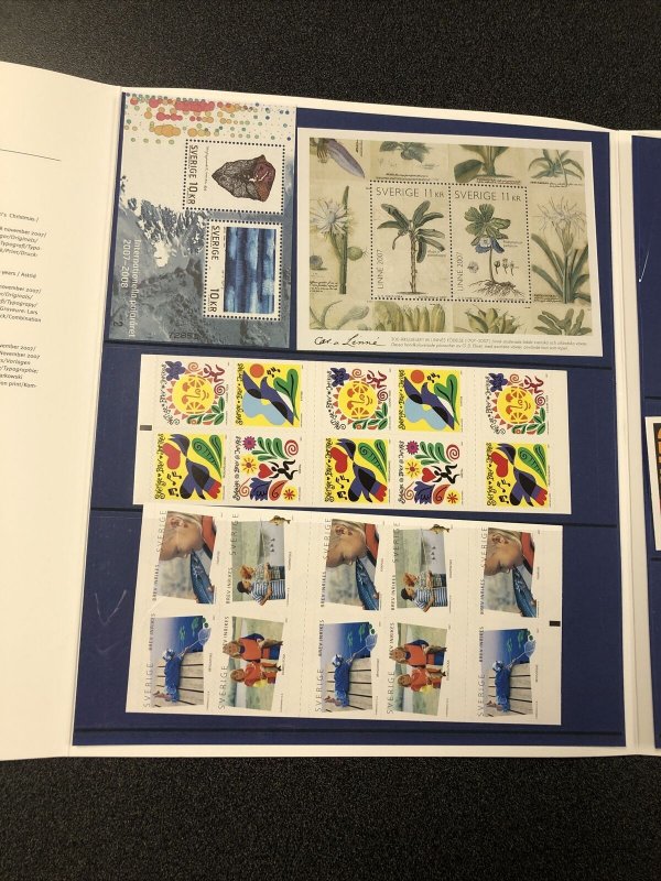 Swedish Stamp Booklets 2007