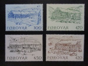 Faroe Islands #152-55 Mint Hinged  - WDWPhilatelic - 10/23