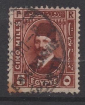 Egypt Scott#  135  used  single