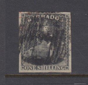 Barbados, Scott 9 (SG 12a), used