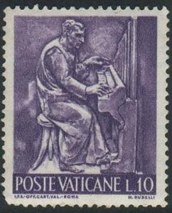 Vatican City#424 - Organist - MH