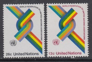 UN New York 272-273 MNH VF