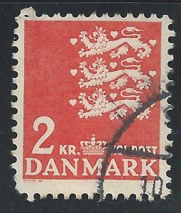 Denmark #298 2k Small State Seal