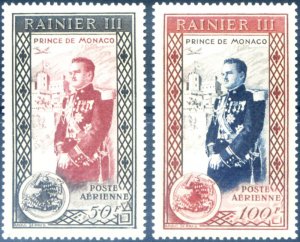 1950 Ascension to the throne of Ranieri III.