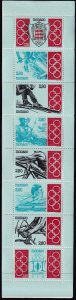 Sc# 1971a Monaco 1993 Intl. Olympic Committee complete booklet pane MNH $8.00 