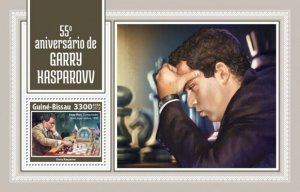 Guinea-Bissau - 2018 Garry Kasparov - Stamp Souvenir Sheet - GB18204b
