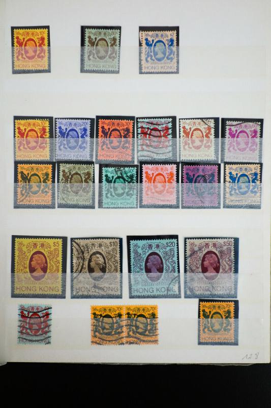 Hong Kong 1800's Stamp Collection