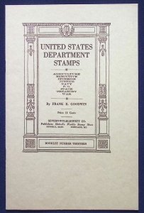 United States Department Stamps by Frank Goodwin