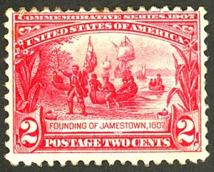 U.S. #329 MINT OG NH