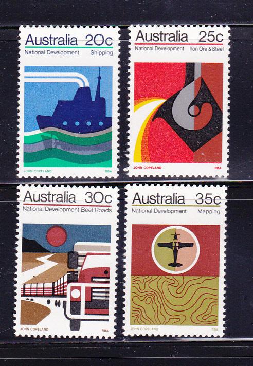 Australia 550-553 Set MNH Industry