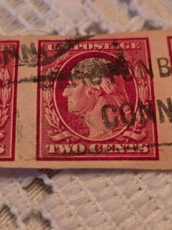 Washington 2cent red