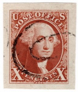 (I.B) US Postal Service : George Washington 10c (Centenary Reprint)
