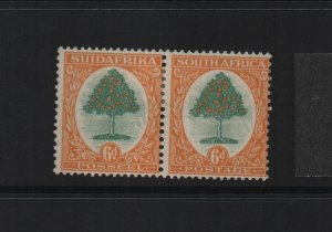 South Africa 1926 SG32 mounted mint pair