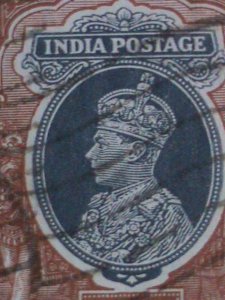 ​INDIA- 1937 SC#162 85 YEARS OLD STAMP-KING GEORGE VI USED VERY FINE-