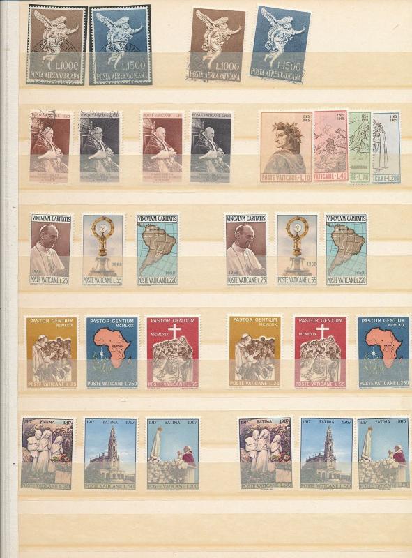 VATICAN LARGE M&U Collection In 9 Stockbooks (1000s)ALB 189