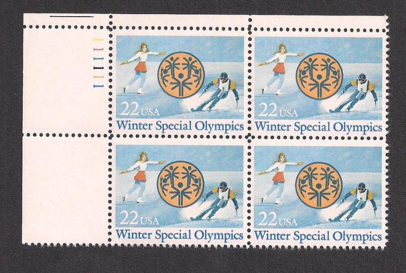 UNITED STATES SC# 2142 F-VF MNH 1985 PL#111111 BK/4 UL