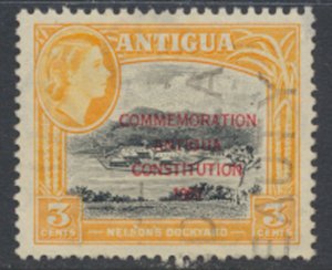 Antigua SG 138  Used   SC# 125  OPT   Constitution 1960   see scan / details