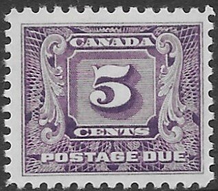 Canada  J-9    1930   5 cents   FVF  Mint  hinged