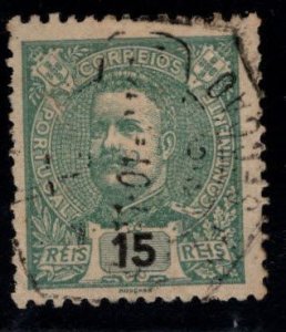 Portugal Scott 114 Used King Carlos stamp