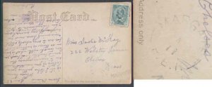 Canada-covers #5639 - 1c Edward-Margate,PEI-Ja 25 1911-