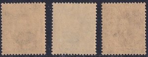 Ireland SC# 80 - 82 fvf/mnh